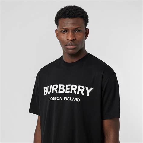 burberry t shirt back logo|original burberry men t shirt.